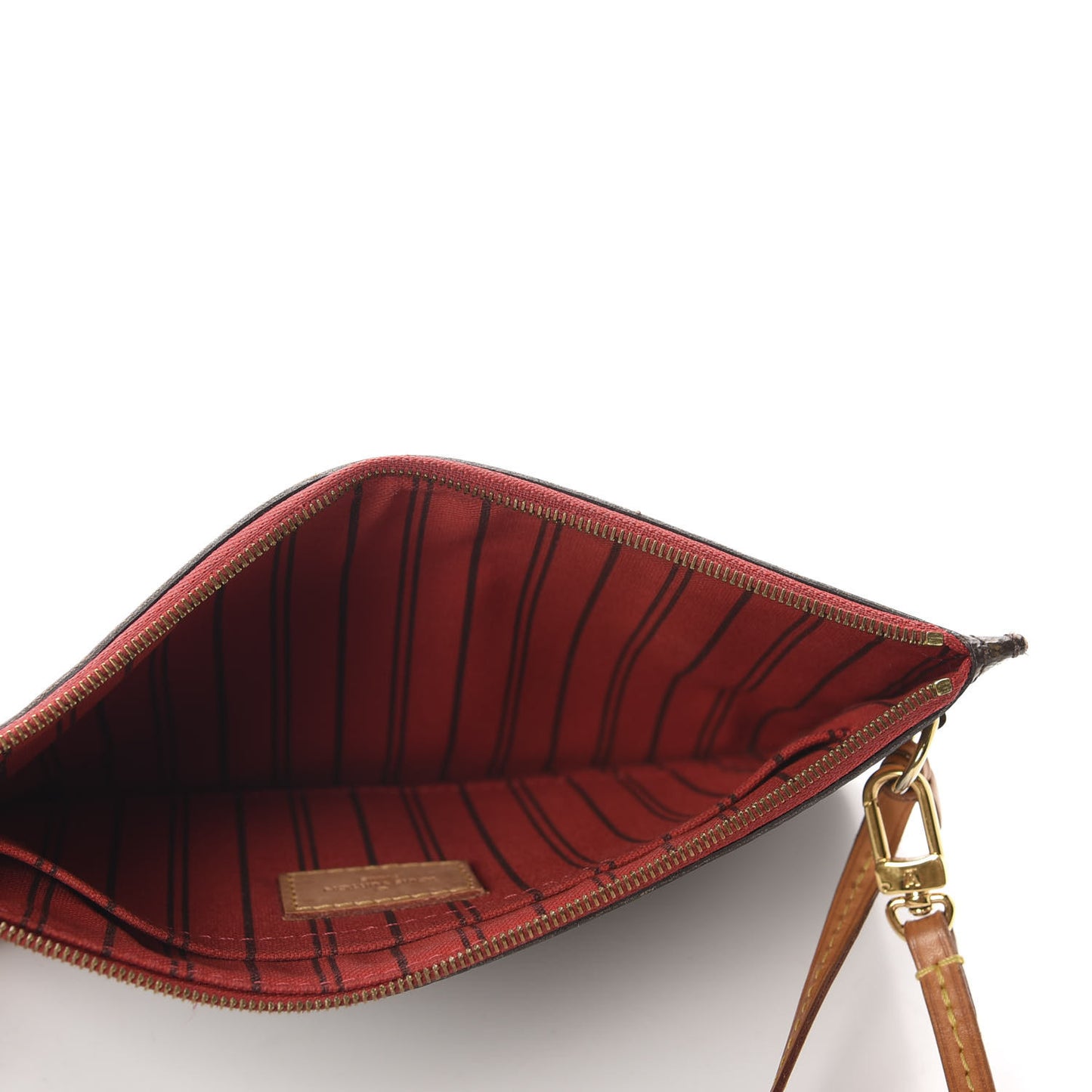 Monogram Neverfull MM GM Pochette Cherry