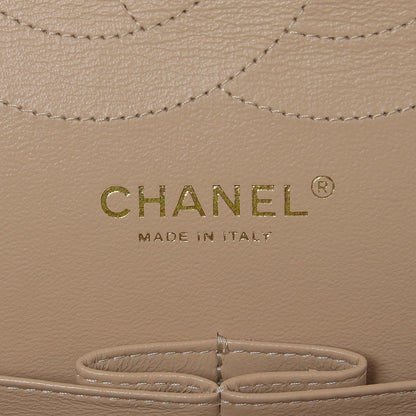 Chanel Caviar Quilted Jumbo Double Flap Beige Clair 6 of 8