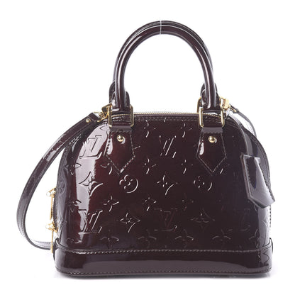 Louis Vuitton Vernis Alma BB Amarante 1 of 9