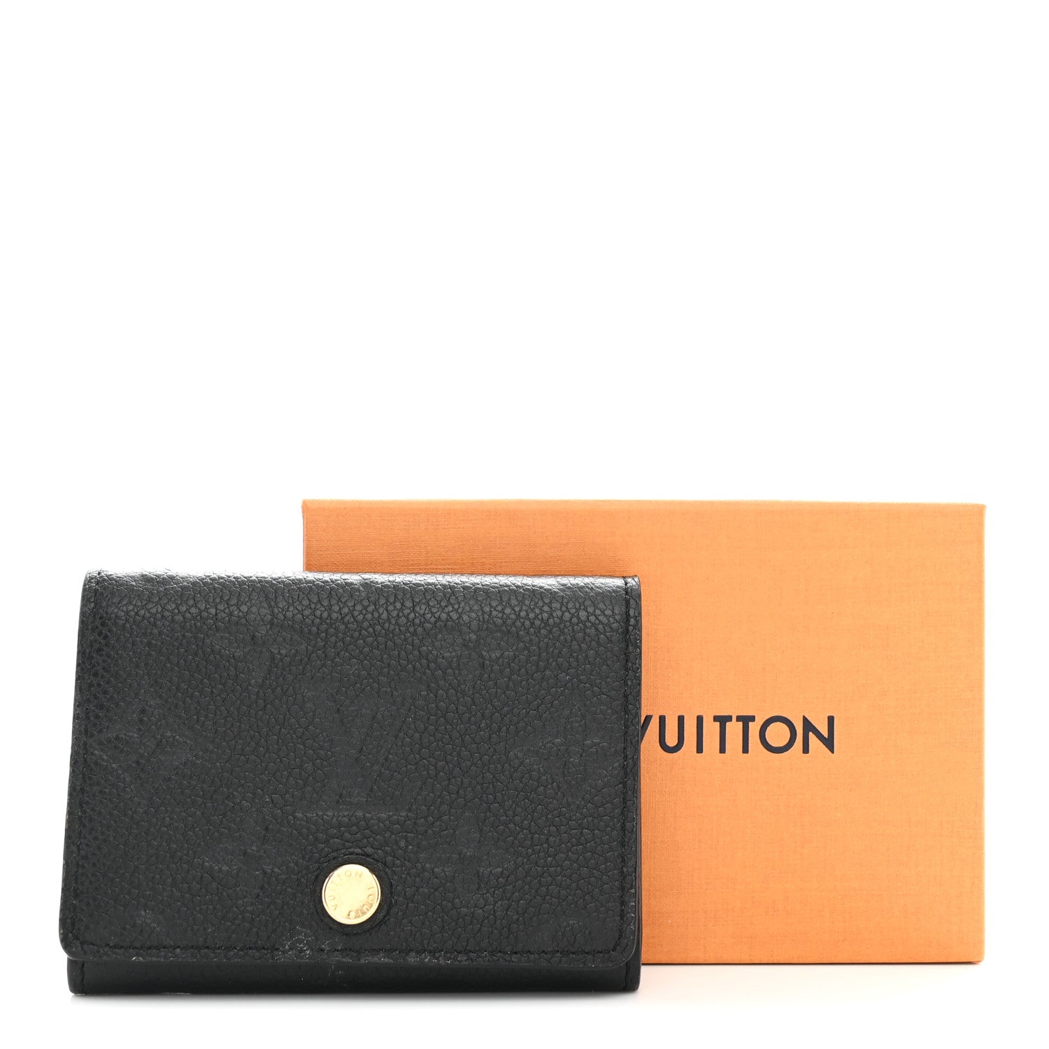 Louis Vuitton Empreinte Business Card Holder Black 7 of 7