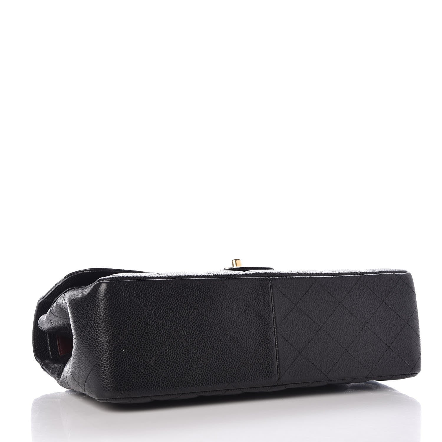 Chanel Caviar Quilted Jumbo Double Flap Black 3 of 8