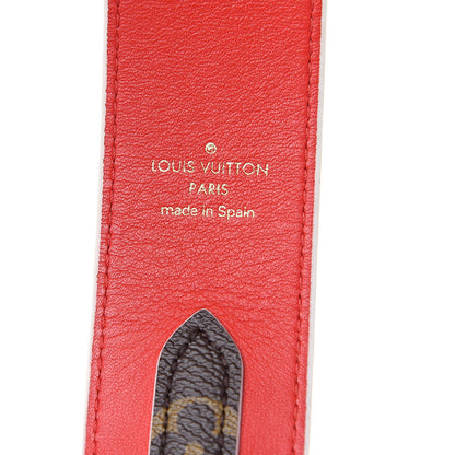 Louis Vuitton Monogram Bandouliere Shoulder Strap Red 4 of 5