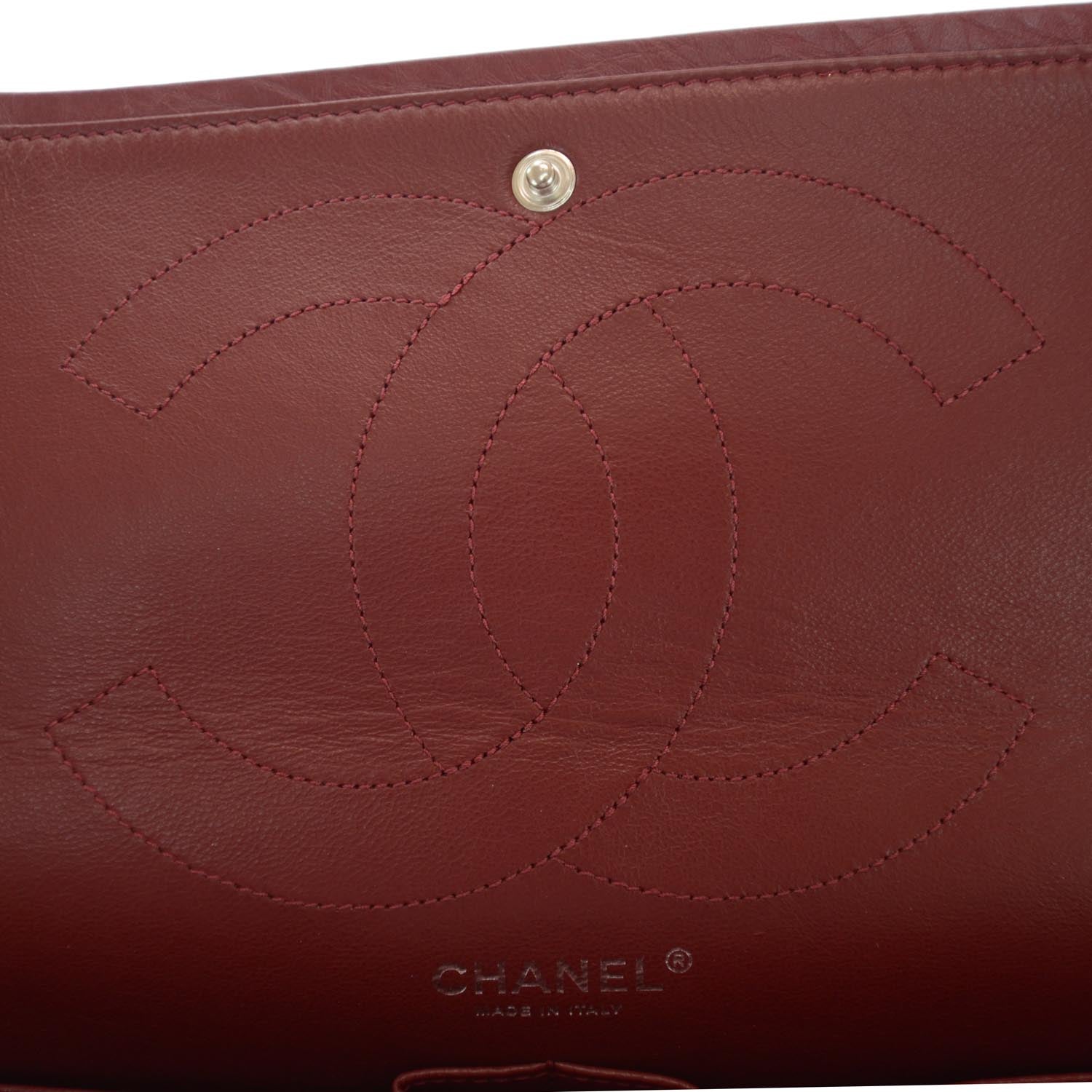 Chanel Aged Calfskin Quilted 2.55 Reissue 227 Flap Red 6 of 9
