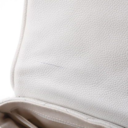 Chanel Caviar Quilted Timeless Accordion Flap White 10 of 15