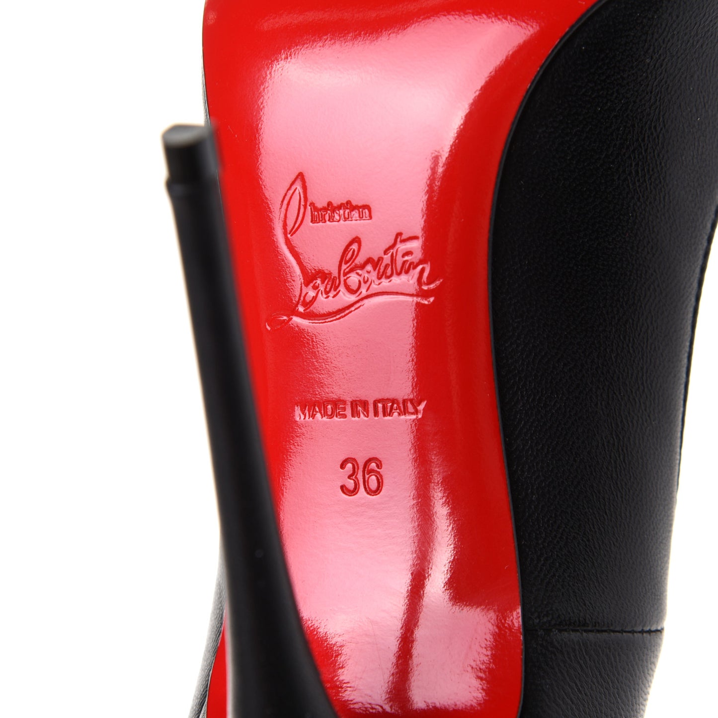 Nappa Shiny So Kate 120 Pumps 36 Black