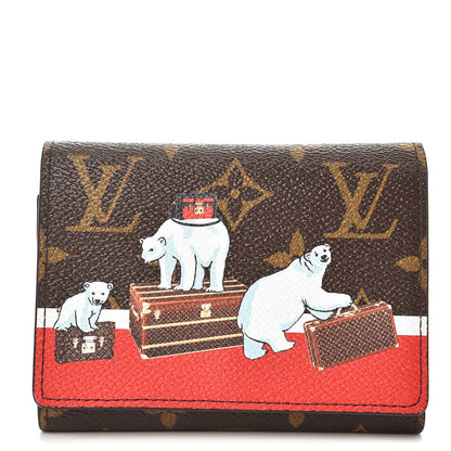 Louis Vuitton Monogram 2017 Christmas Animation Victorine Wallet 1 of 7