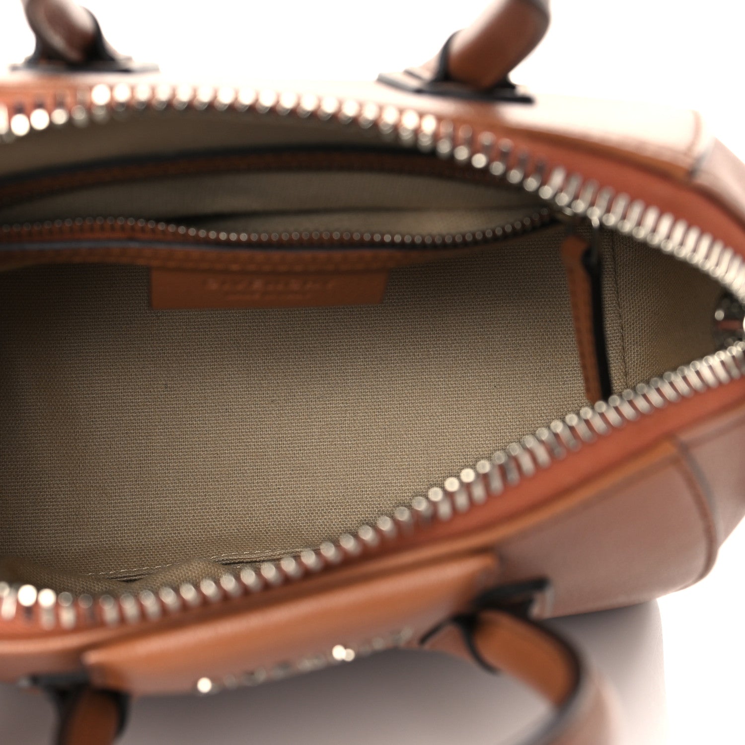 Givenchy Sugar Goatskin Mini Antigona Caramel 5 of 10