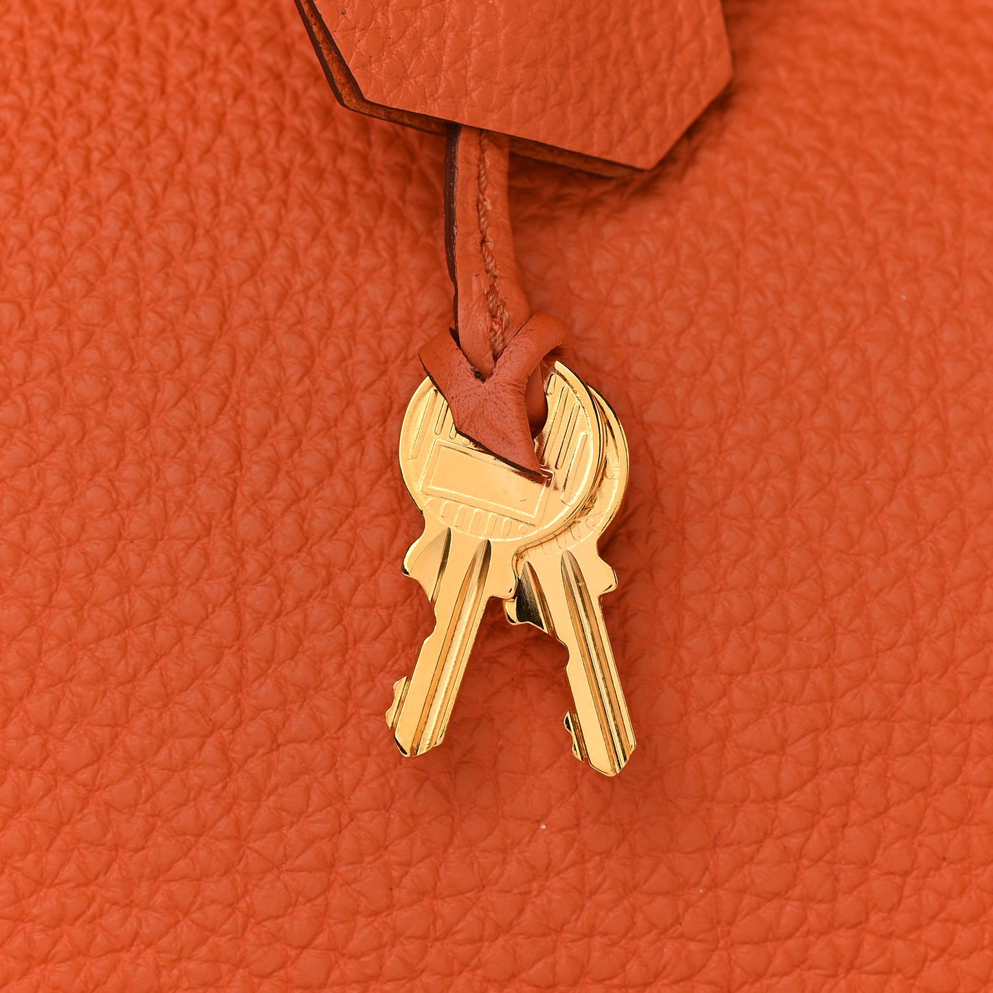 Togo Birkin 35 Orange