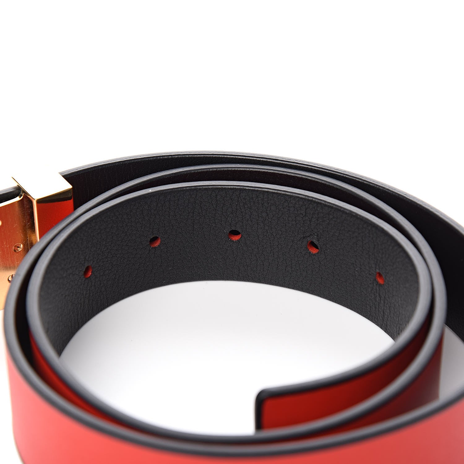 Louis Vuitton Calfskin 35 mm LV Iconic Belt 85 34 4 of 6