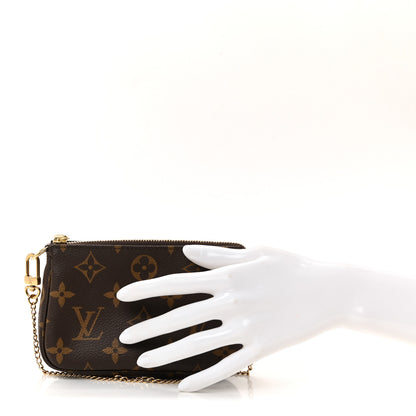 Louis Vuitton Monogram Mini Pochette Accessories 2 of 8