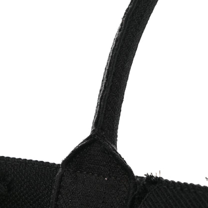 Christian Dior Canvas Embroidered Camouflage Book Tote Black 12 of 13