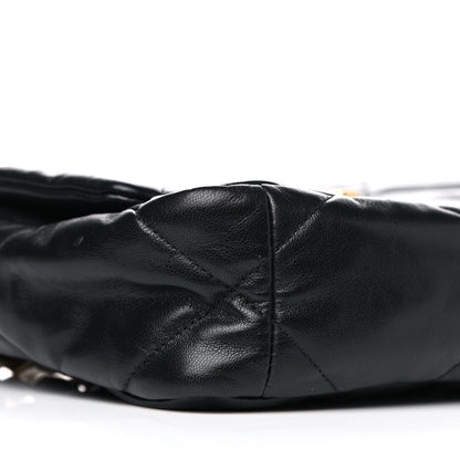 Chanel Goatskin Quilted Medium Chanel 19 Flap Black 8 of 10