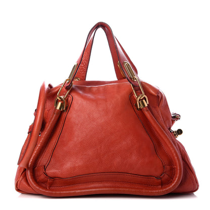 Chloe Calfskin Medium Paraty Holly Berry 1 of 11