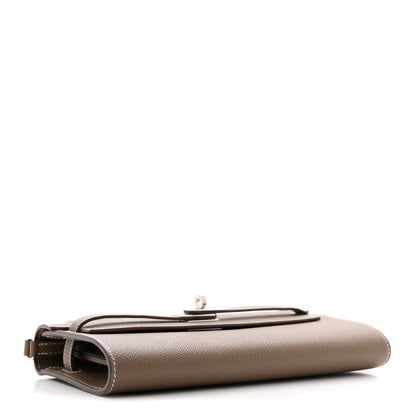 Hermes Epsom Kelly Wallet To Go Etoupe 4 of 11