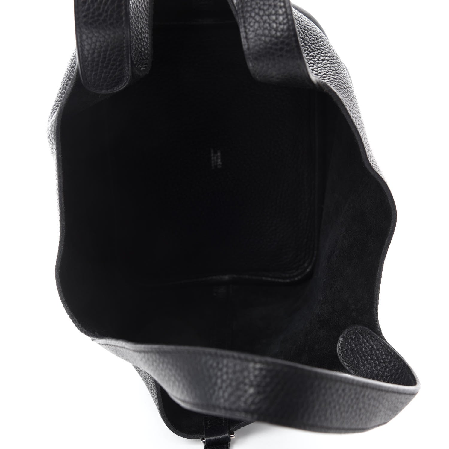 Hermes Taurillon Clemence Picotin 22 MM Black 5 of 10
