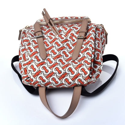 Burberry Nylon Monogram Medium Rucksack Backpack Vermillion 11 of 15
