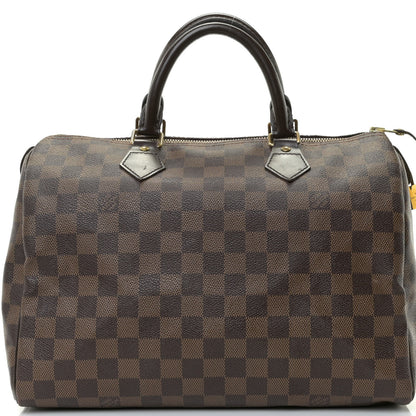 Louis Vuitton Damier Ebene Speedy 30 8 of 15