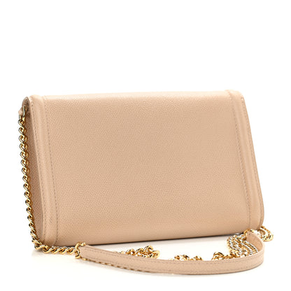 Salvatore Ferragamo Calfskin Pelletria Crossbody Bag Beige 3 of 10