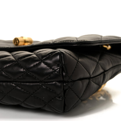 Lanvin Lambskin Quilted Mini Happy Pop Crossbody Black 7 of 8