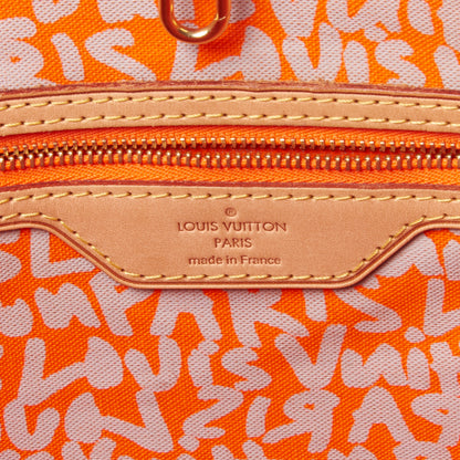 Louis Vuitton Monogram Graffiti Neverfull GM Orange 7 of 9