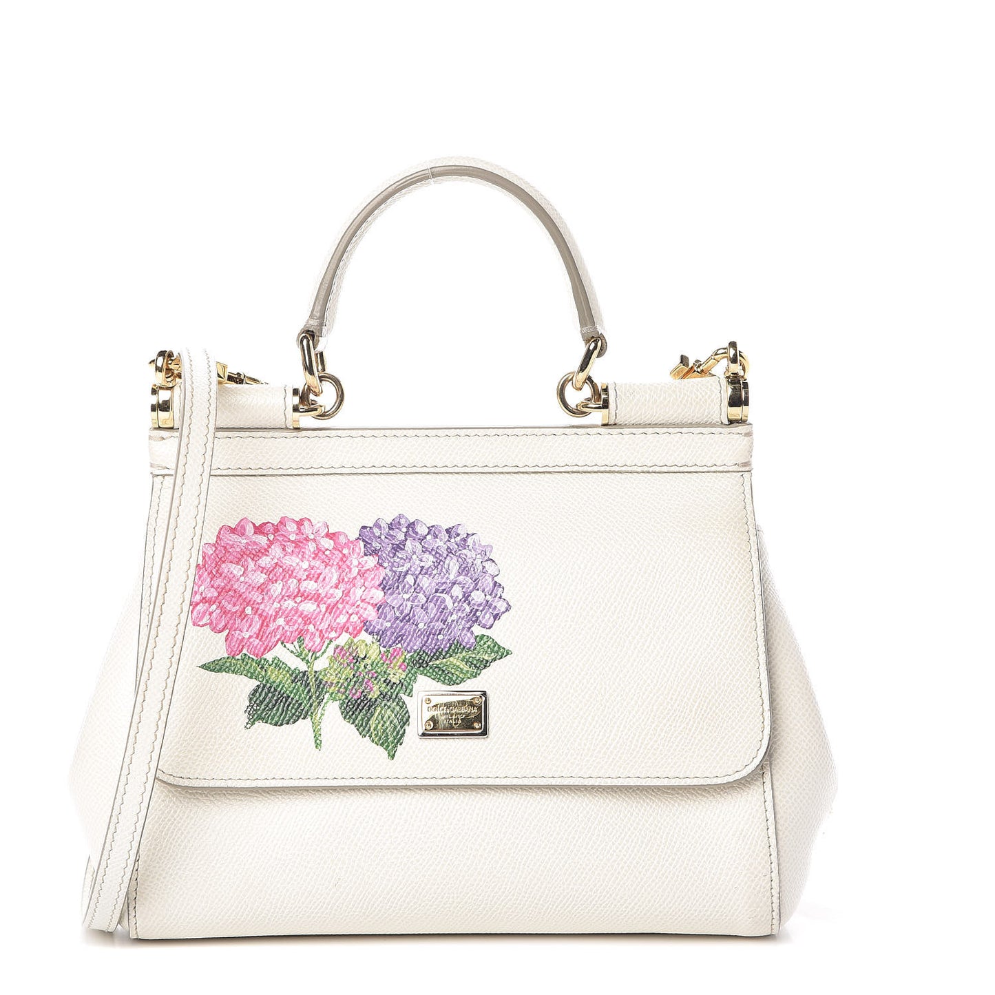 Dauphine Small Miss Sicily Satchel White