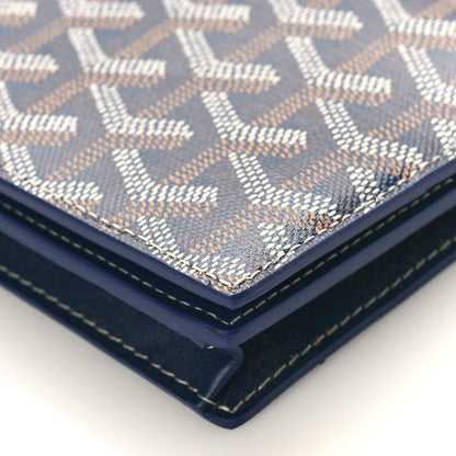 Goyard Goyardine Richelieu Wallet Navy 9 of 10