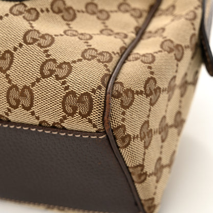 Gucci Monogram Small Charmy Boston Dark Brown 11 of 15