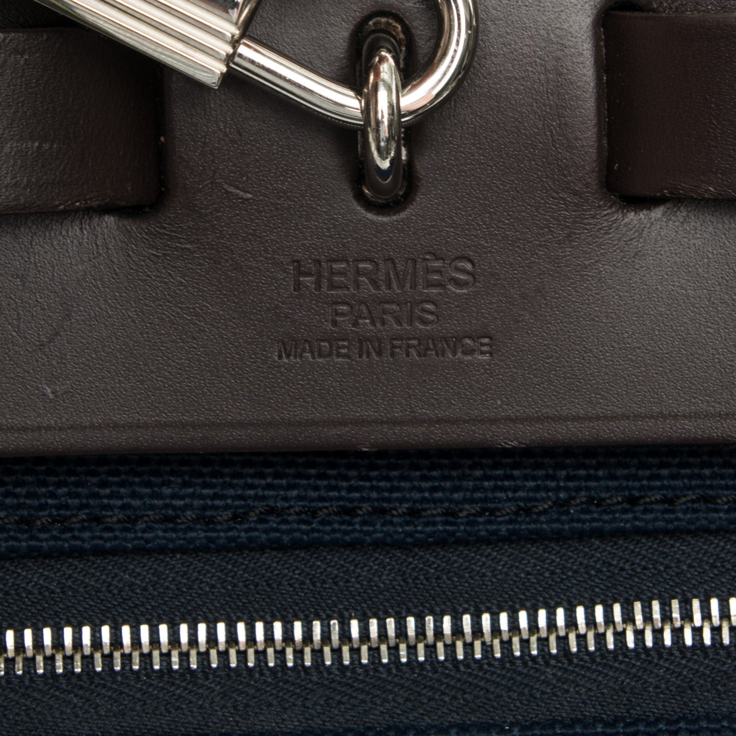 Toile Vache Hunter Herbag Zip PM 31 Bleu Marine Ebene