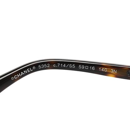 Chanel Chain Sunglasses 5352 Dark Tortoise 6 of 7