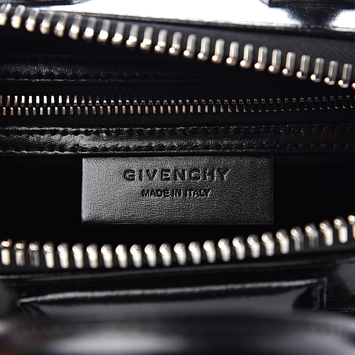 Givenchy Shiny Lord Calfskin Mini Antigona Black 6 of 12