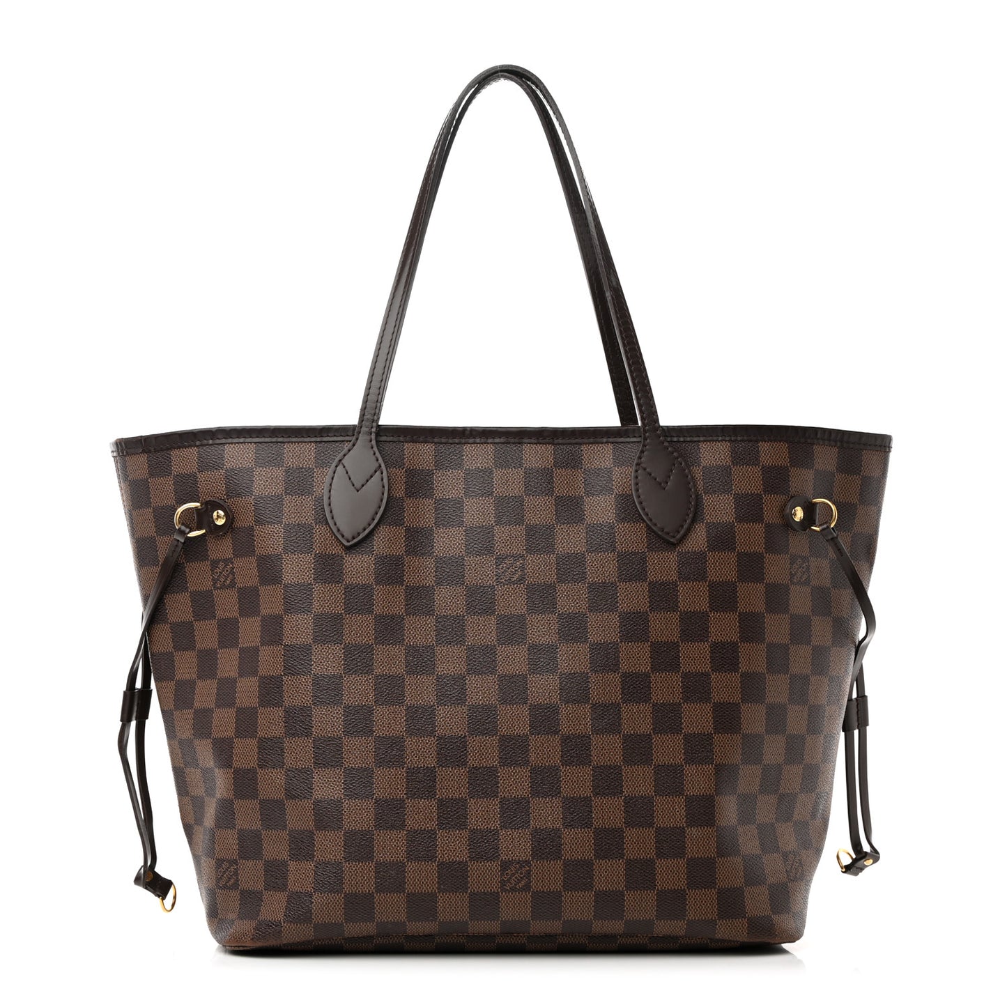 Damier Ebene Neo Neverfull MM Rose Ballerine