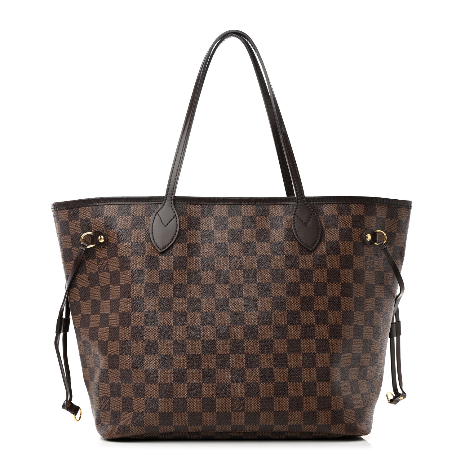 Louis Vuitton Damier Ebene Neo Neverfull MM Rose Ballerine 3 of 26