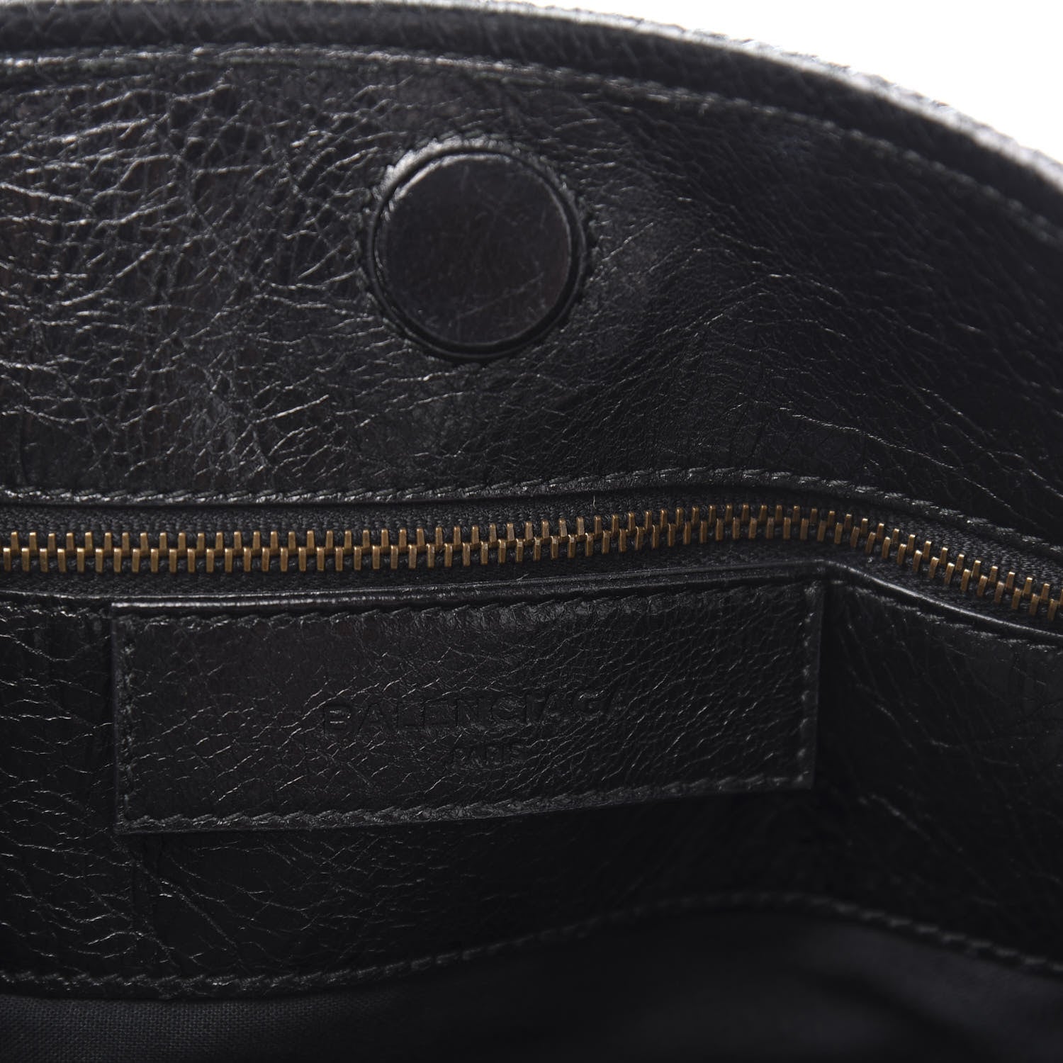 Balenciaga Agneau Classic Hardware S Sunday Tote Black 7 of 12