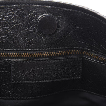 Balenciaga Agneau Classic Hardware S Sunday Tote Black 7 of 12