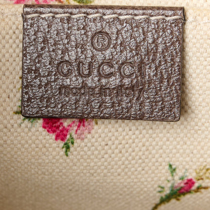 Gucci GG Supreme Monogram Web Neo Vintage Shoulder Bag Beige New Acero Crop 6 of 11