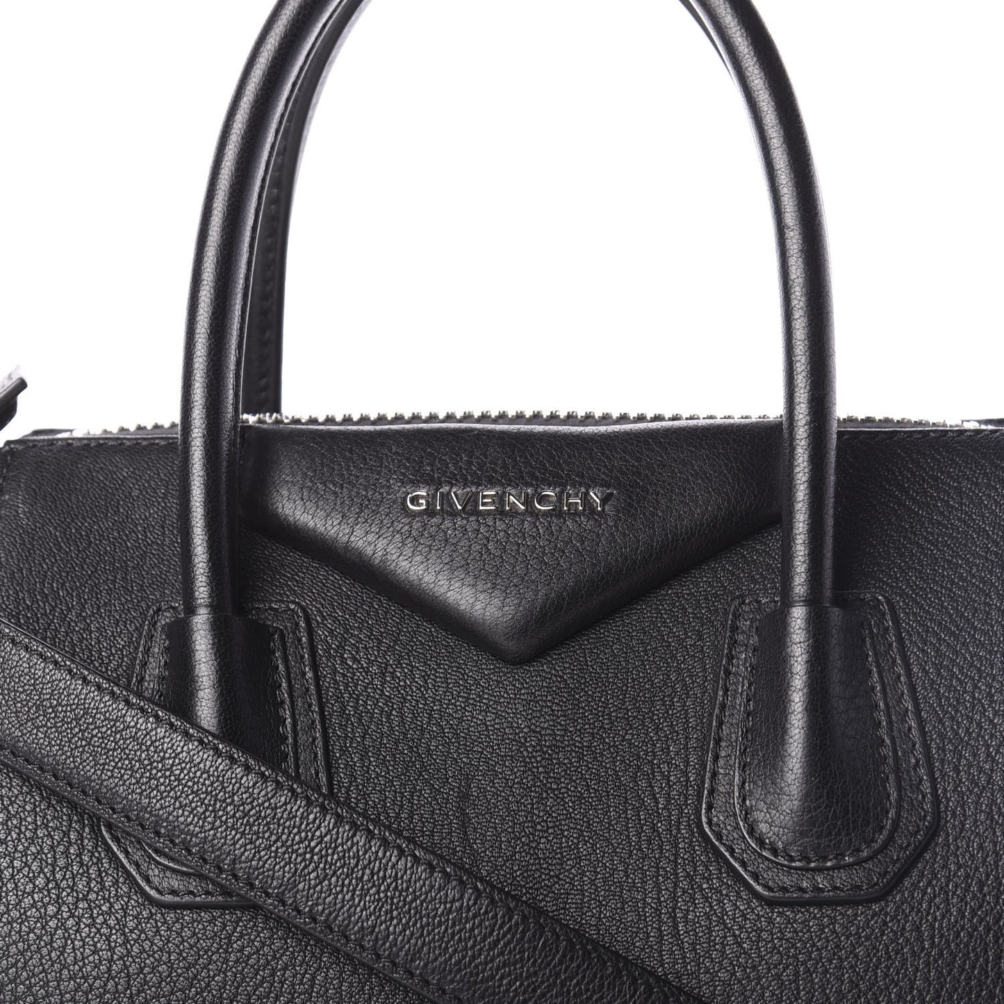 Sugar Goatskin Small Antigona Black