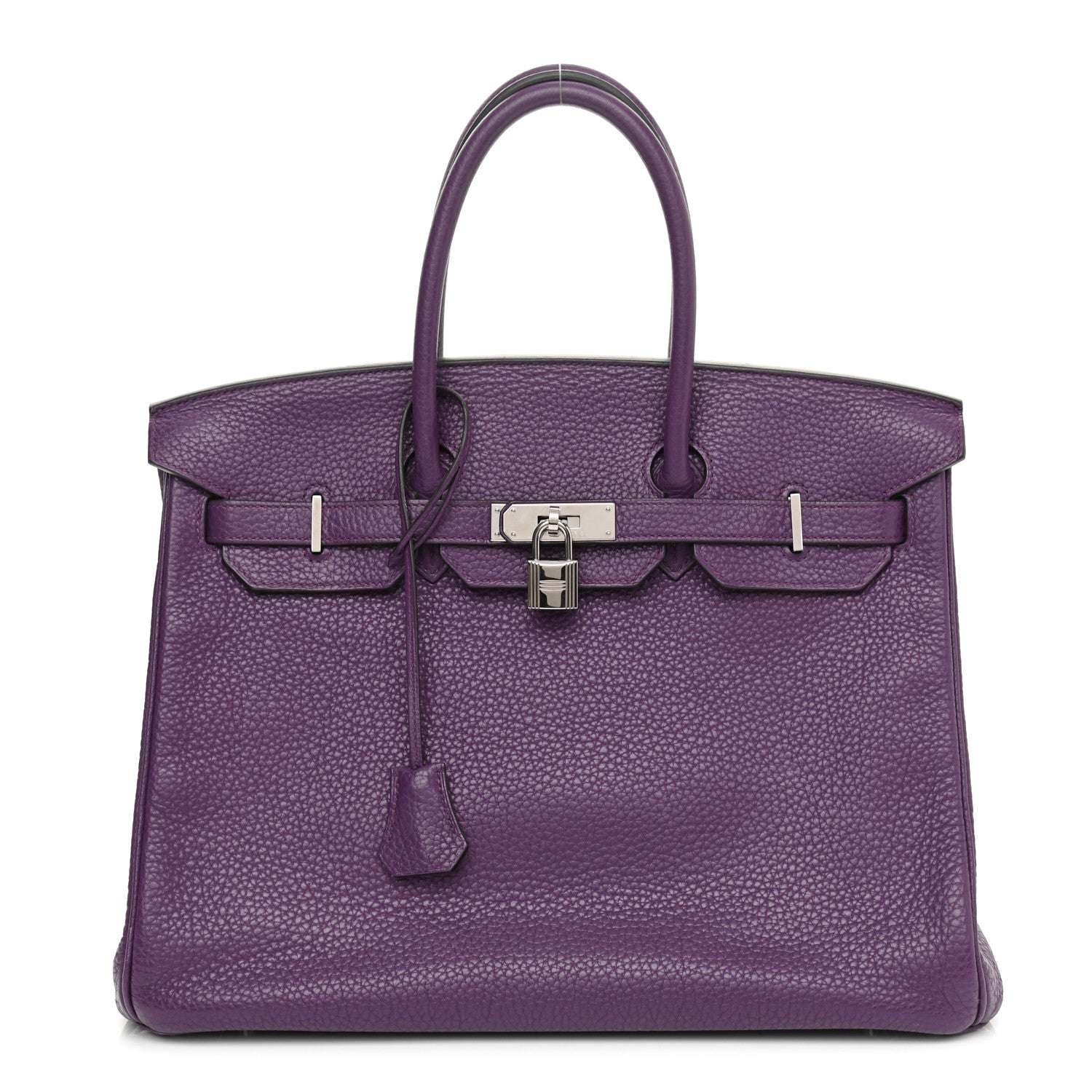 Hermes Togo Birkin 35 Ultraviolet 1 of 13