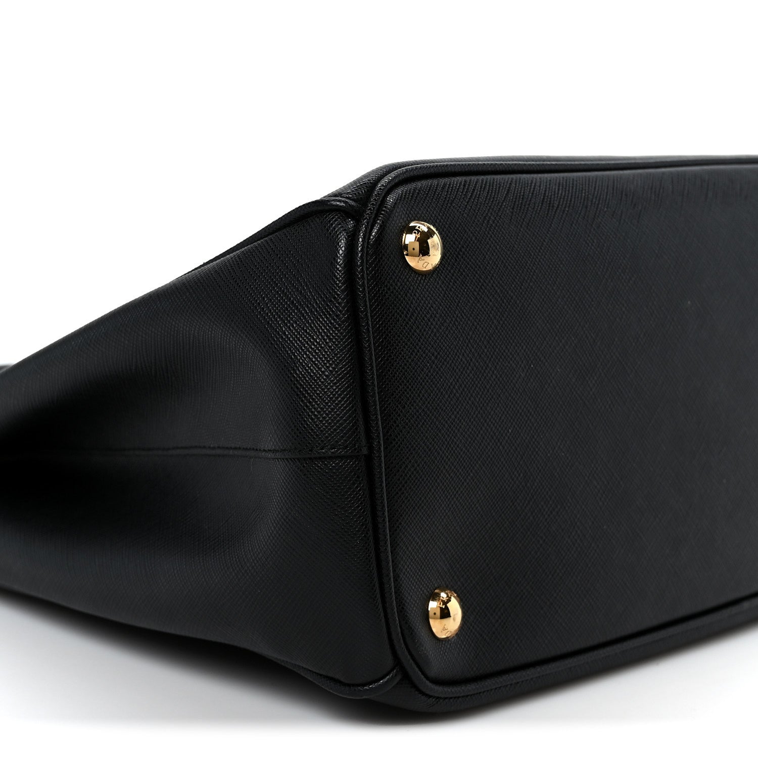 Prada Saffiano Medium Galleria Double Zip Tote Black 8 of 9