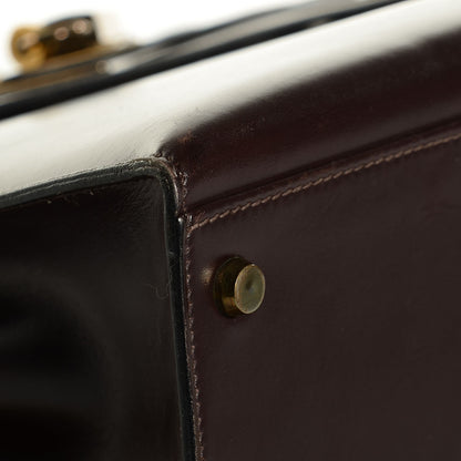 Hermes Box Kelly Sellier 32 Chocolate 19 of 22
