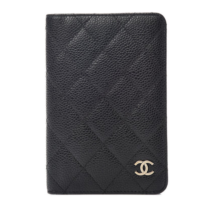 Chanel Caviar Quilted Passport Holder Black 1 of 7
