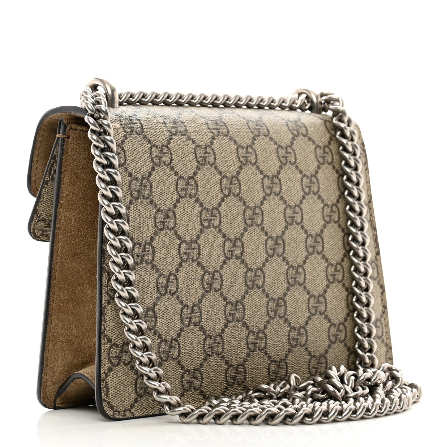GG Supreme Monogram Mini Dionysus Shoulder Bag Taupe