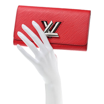 Louis Vuitton Epi Twist Wallet Coquelicot 2 of 8