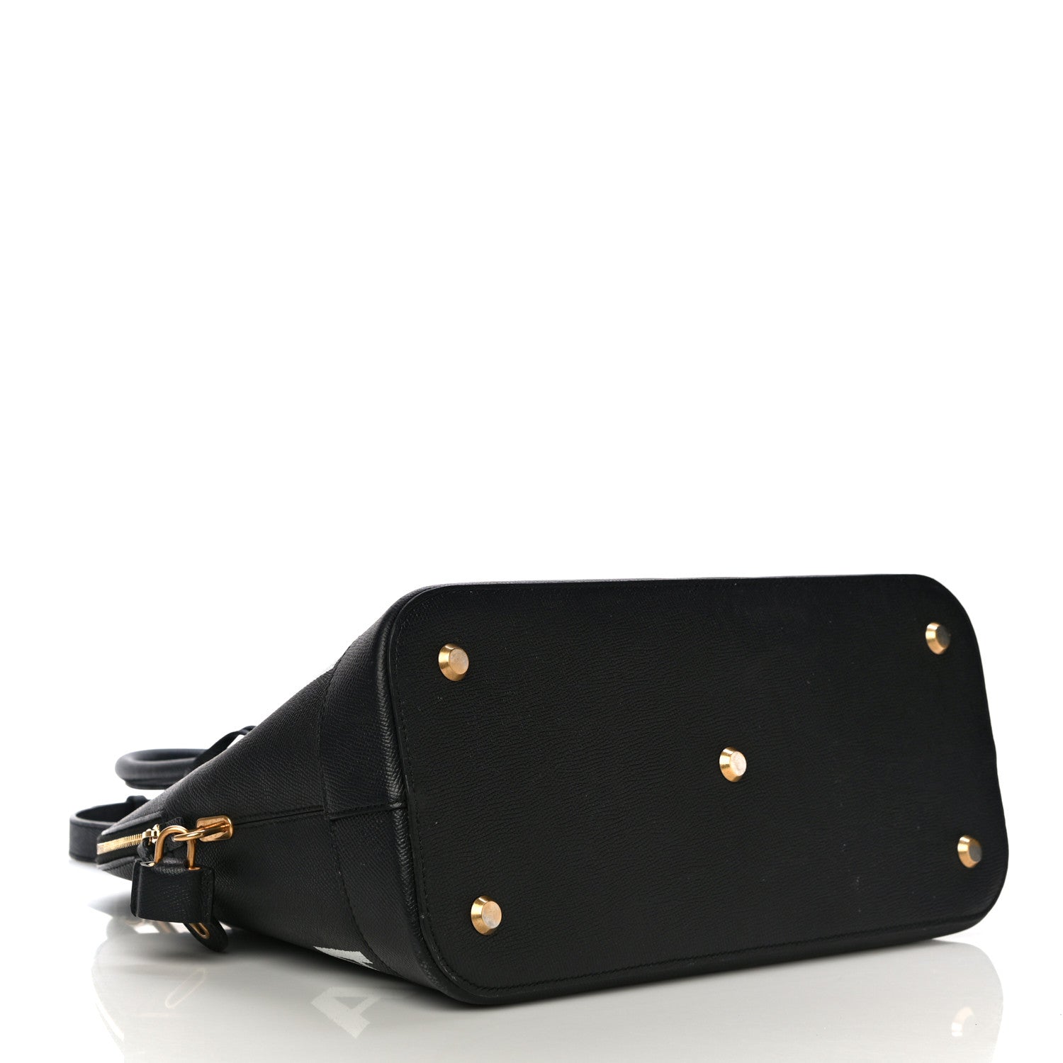 Balenciaga Signature Grained Calfskin Logo M Ville Top Handle Bag Black 4 of 22