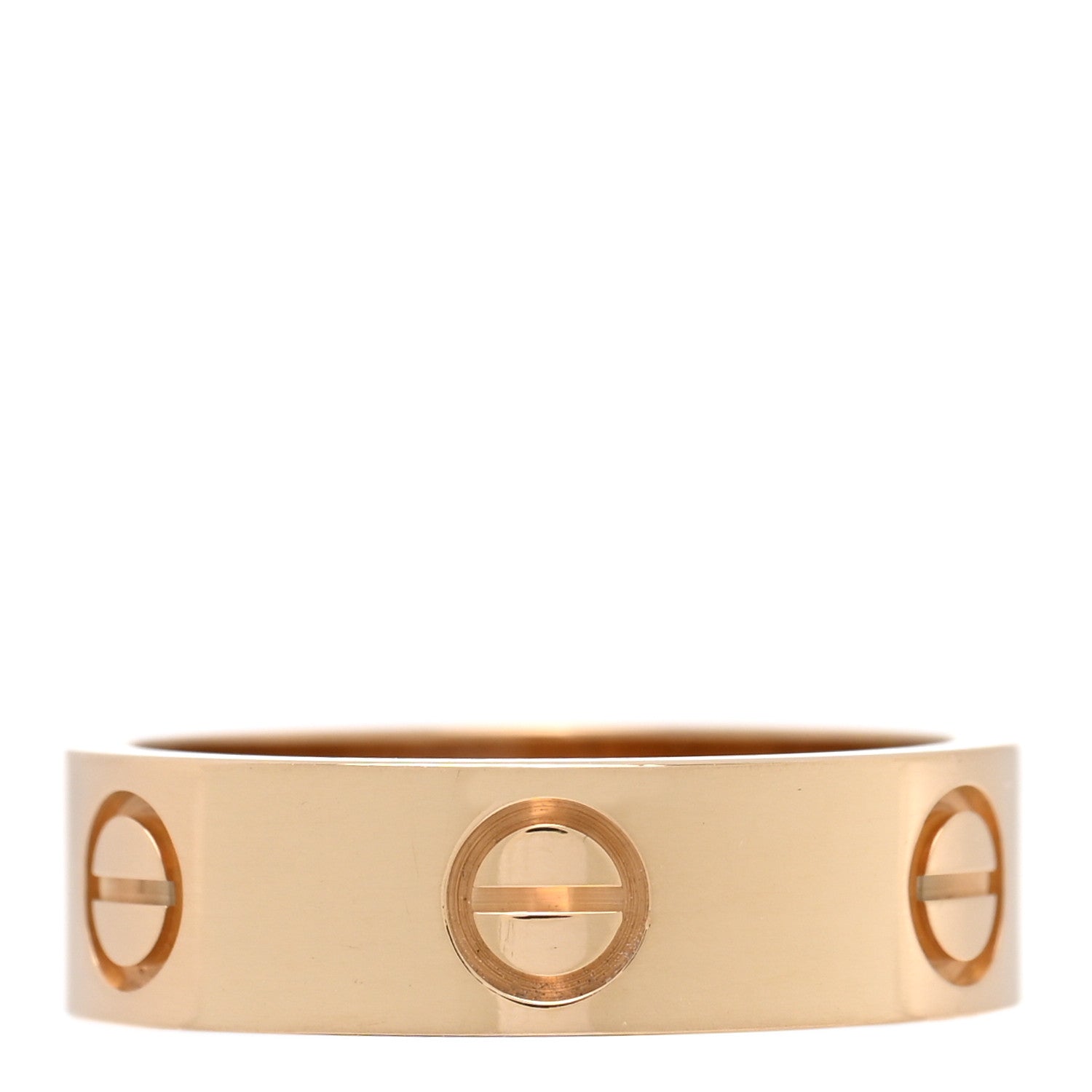 Cartier 18K Yellow Gold 5.5mm LOVE Ring 52 6 1 of 5