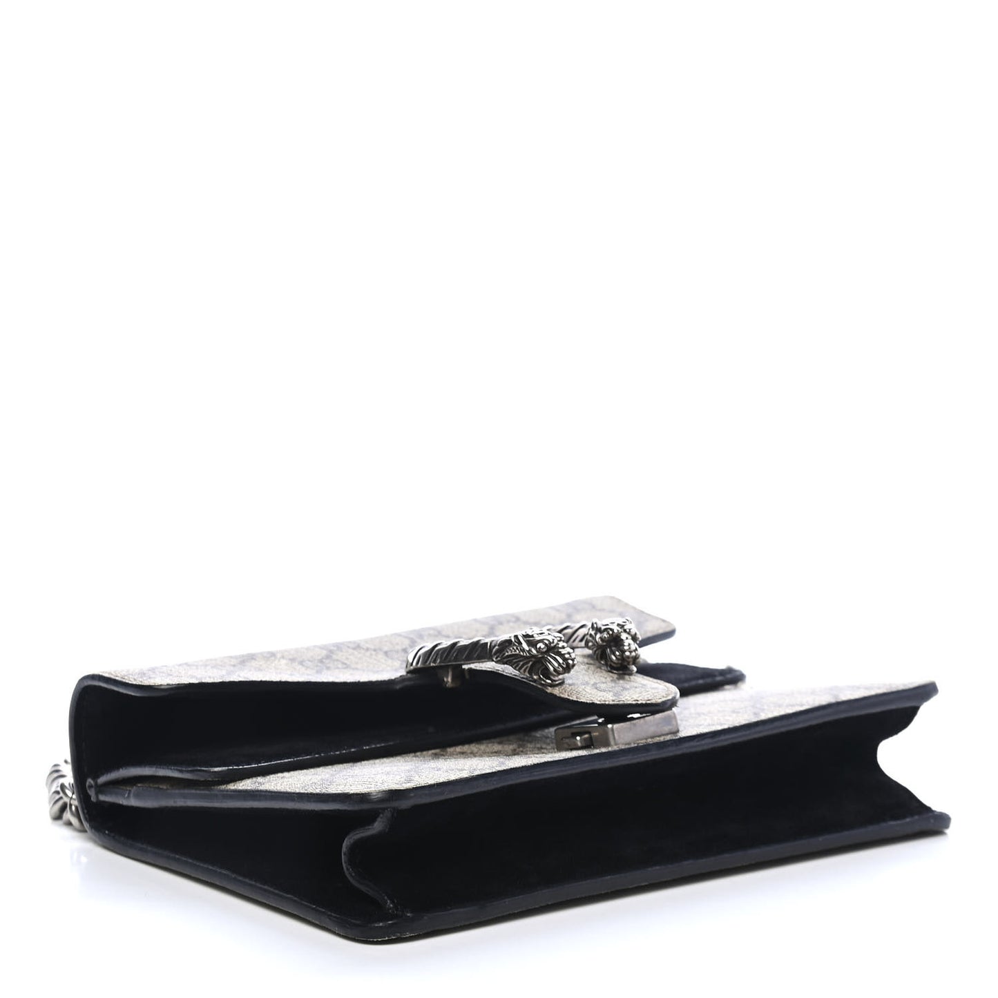 GG Supreme Monogram Mini Dionysus Shoulder Bag Black