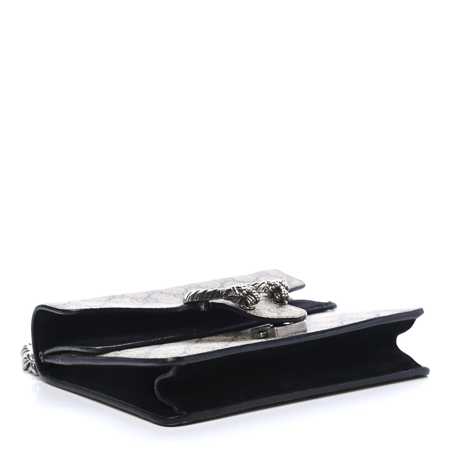 Gucci GG Supreme Monogram Mini Dionysus Shoulder Bag Black 4 of 12