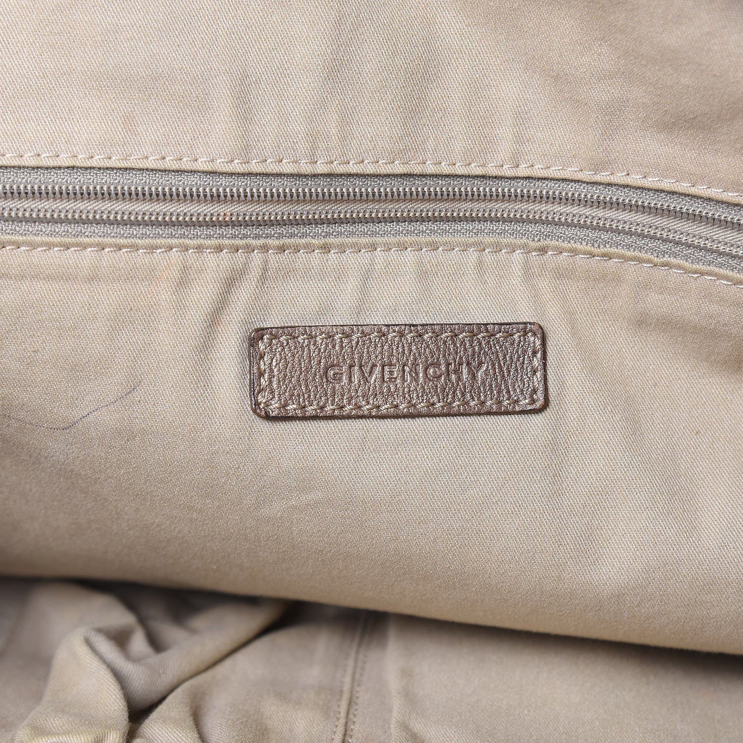 Givenchy Metallic Calfskin Studded Medium Nightingale Brown 6 of 14