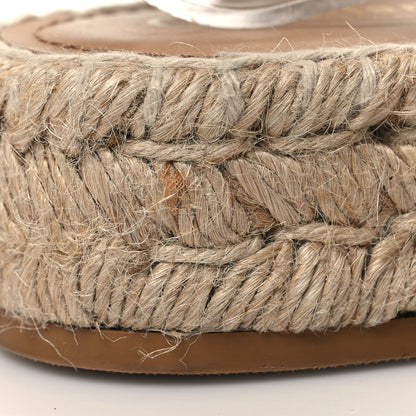 Christian Dior Calfskin Dioriviera Dior Marine Sandals 36.5 White 10 of 10