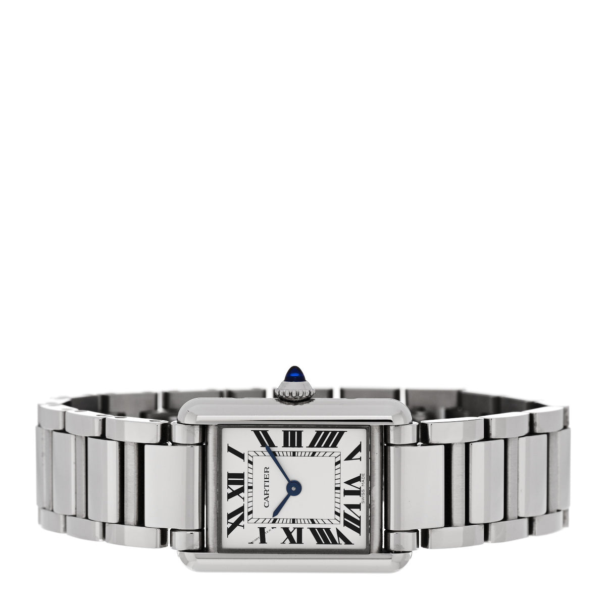 Stainless Steel 22mm Tank Must Quartz Watch