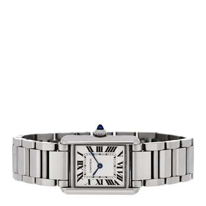 Cartier Stainless Steel 22mm Tank Must Quartz Watch 2 of 5